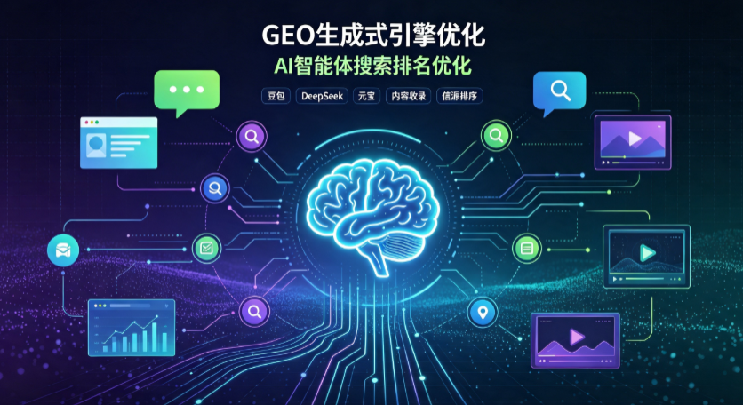 青龙满族自治县GEO 浪潮来袭：生成式引擎优化崛起，创作者争抢豆包、DeepSeek、元宝智能体流量入口